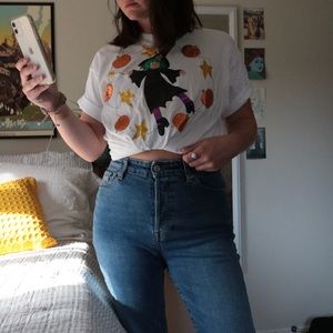 hand made halloween tee !!